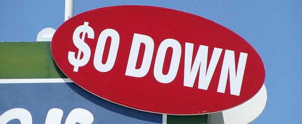 zero down