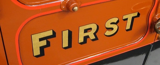first